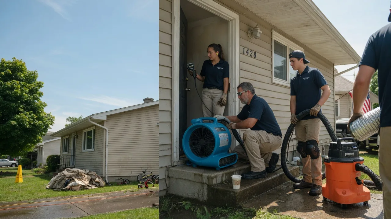 Water Damage Restoration in Crucible, PA near me